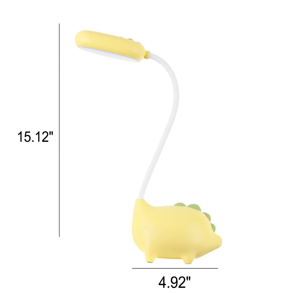 BowLift Rechargeable LED Desk Lamp with Cartoon Dinosaur — Eye-Care Lighting for Kids