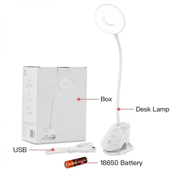 BowLift | Wireless Bedside Clip-On Lamp