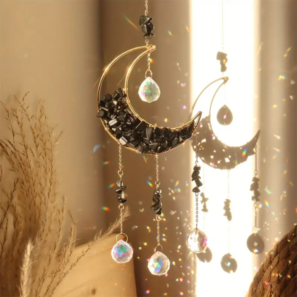 LZINA™ | Moon crystal sun catcher
