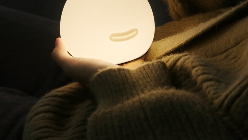 LZINA™ | Rechargeable Snail Bedroom Night Light with Touch Control, Automatic Shut Off, Low Energy Consumption and Adjustable Brightness, for Office, Bedroom, Bathroom and More