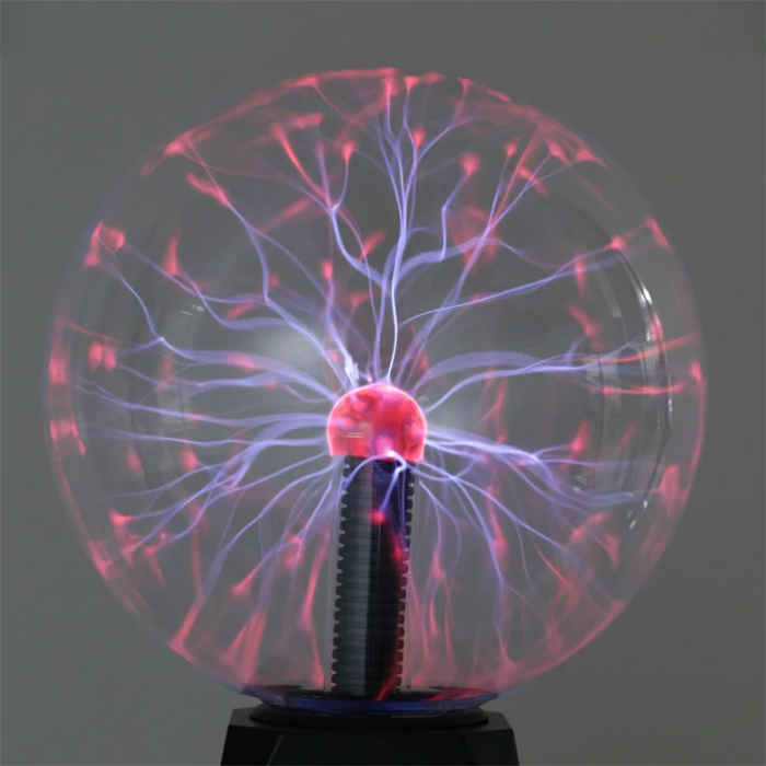 BowLift Plasma Ball Night Light - Mesmerizing Orb Lamp for Ambient Glow