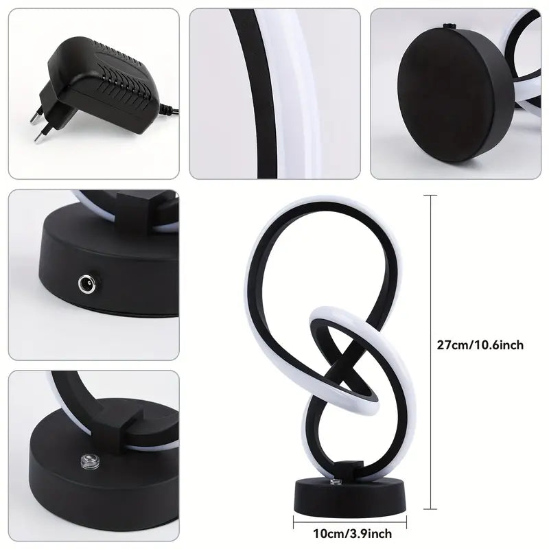 BowLift Dimmable Stylish Lamp by Elara