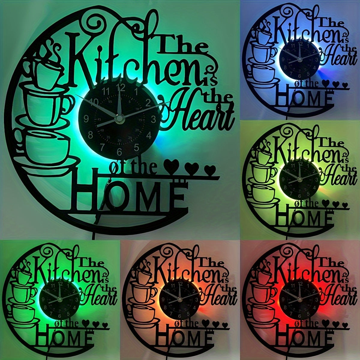 LZINA™ | Mood Wall Clock – For a cozy atmosphere