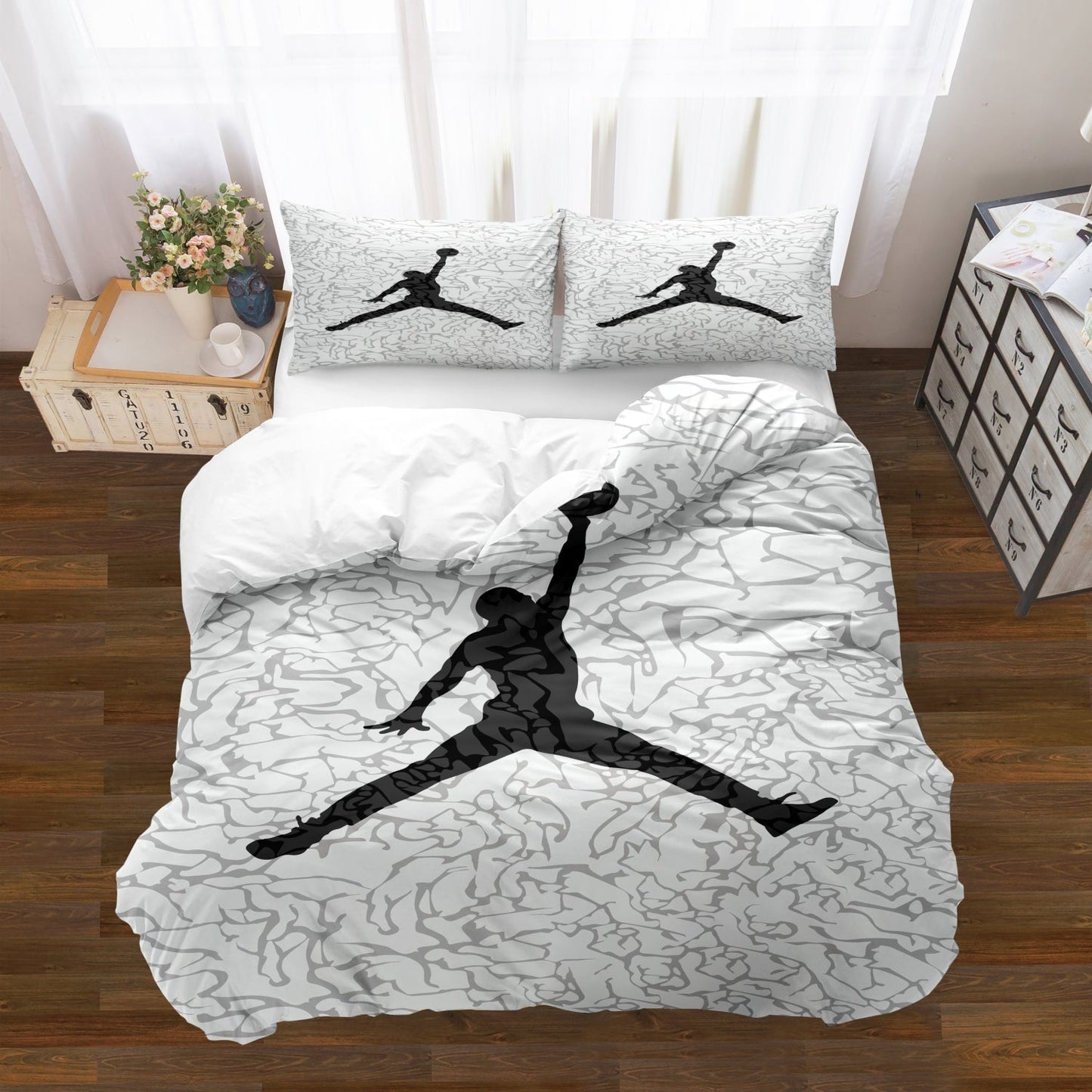 LZINA™ | HoopSoft - Soft Basketball Bed Linen