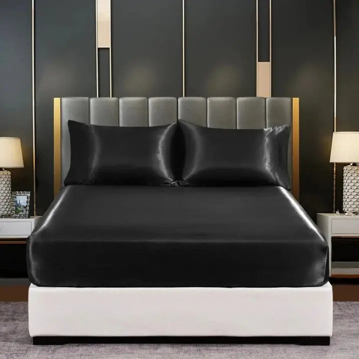 BowLift | Ice Silk Bed Sheet – Cool & breathable bedding set
