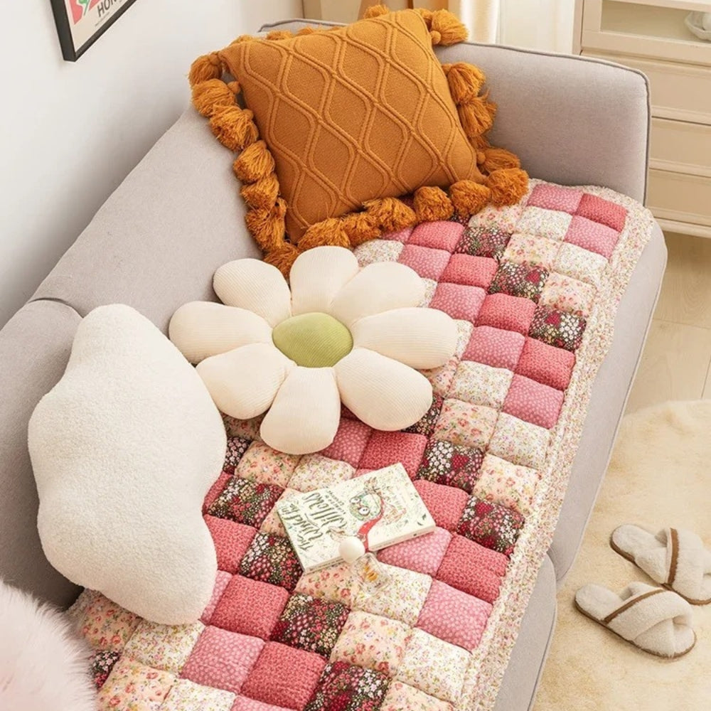 BowLift | Colorful Retro Pastoral Style Sofa Cover