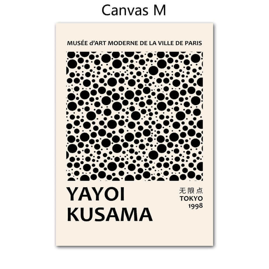 LZINA™ | Yayoi Kusama Abstract Premium Poster