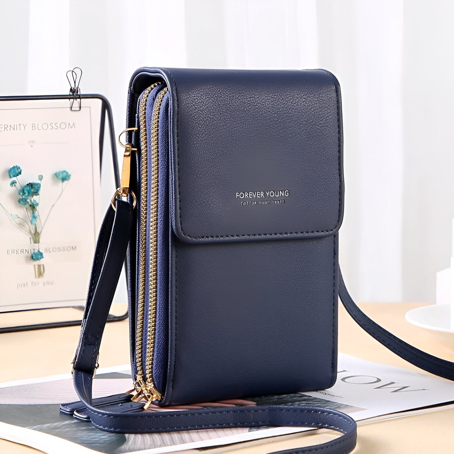 LZINA™ | Carry - Stylish Crossbody Wallet & Phone Holder Bag