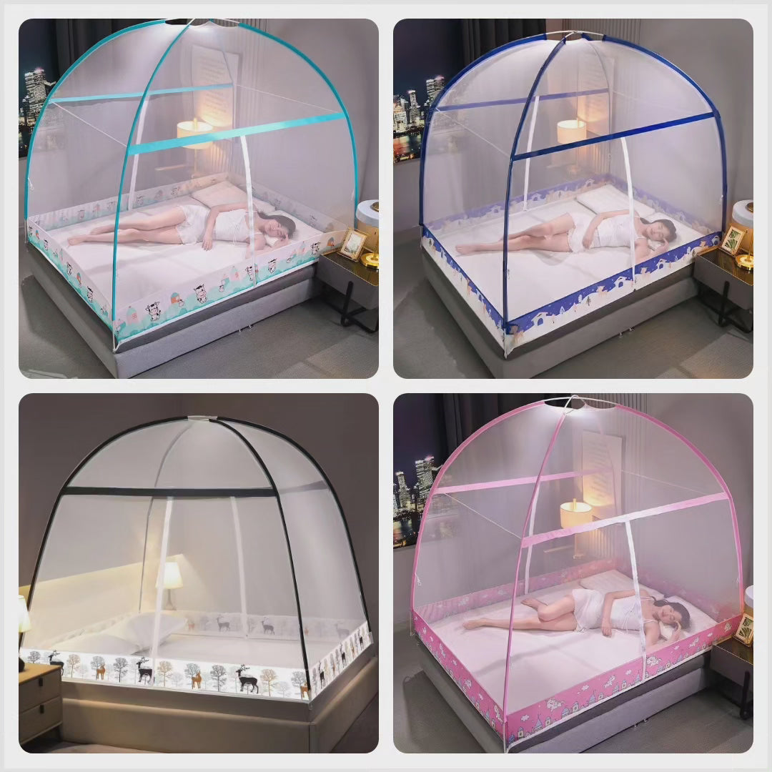 LZINA™ | Collapsible Mosquito Net (5by6) BlackNov