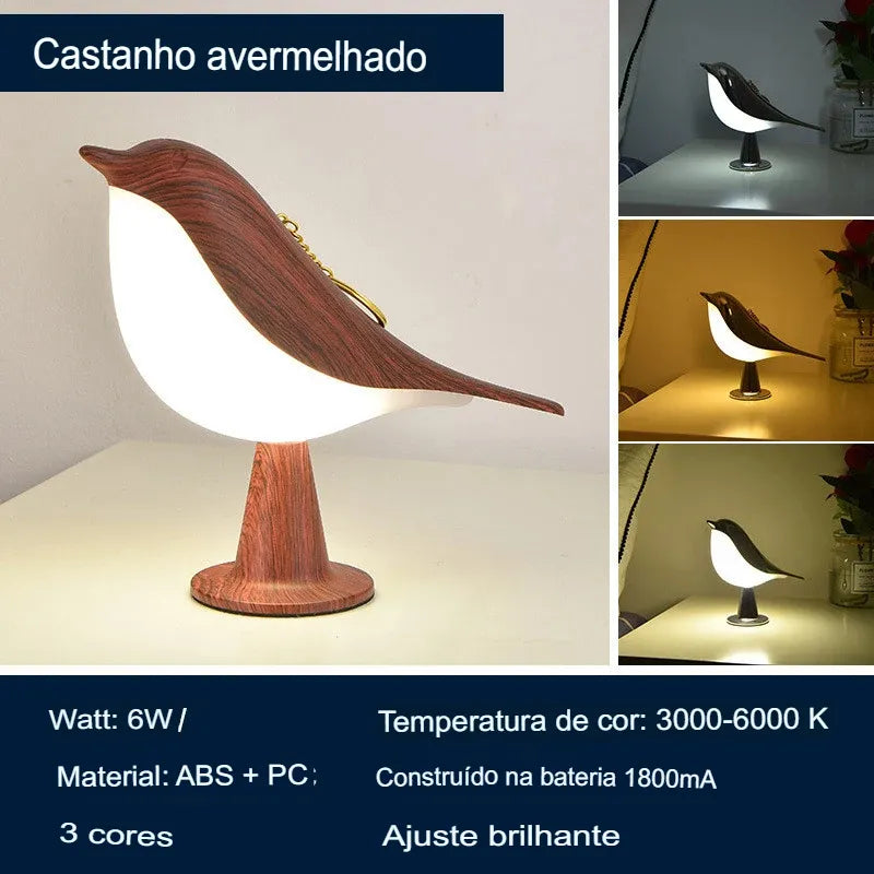 BowLift Modern Table Lamp with Bird Accent - Zion™