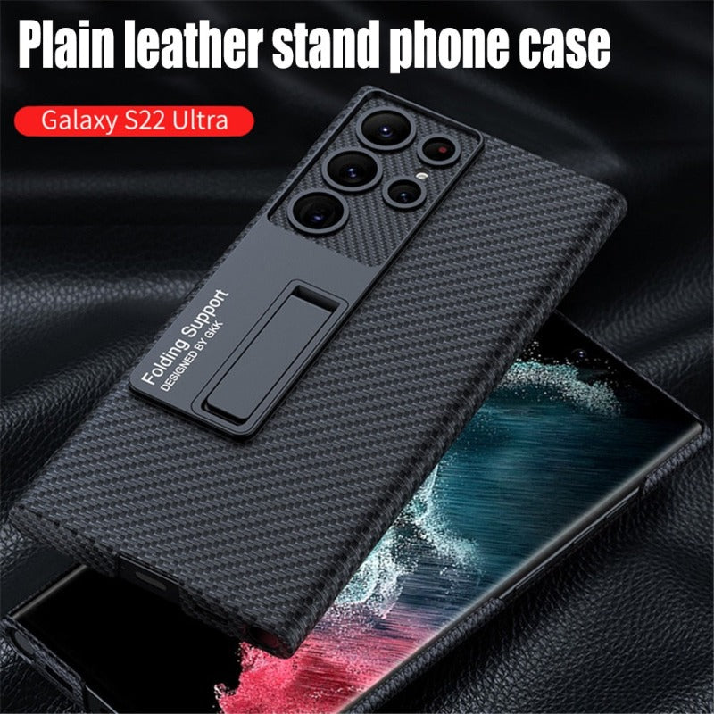 LZINA™ | Luxurious, ultra-thin leather phone case, shockproof, for Samsung Galaxy 23