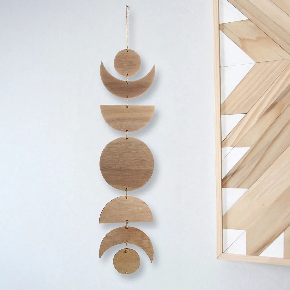 LZINA™ | Moon Phase Garland Wall Decoration