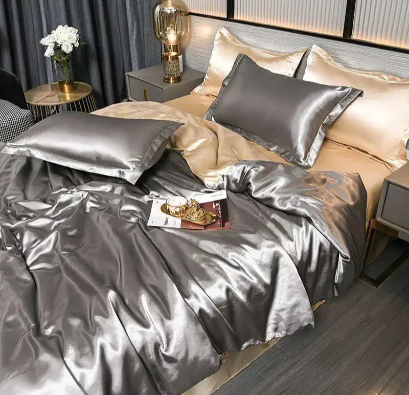BowLift | SatinLuxe Duvet Cover - Luxe Satin Duvet Cover for Your Bedroom