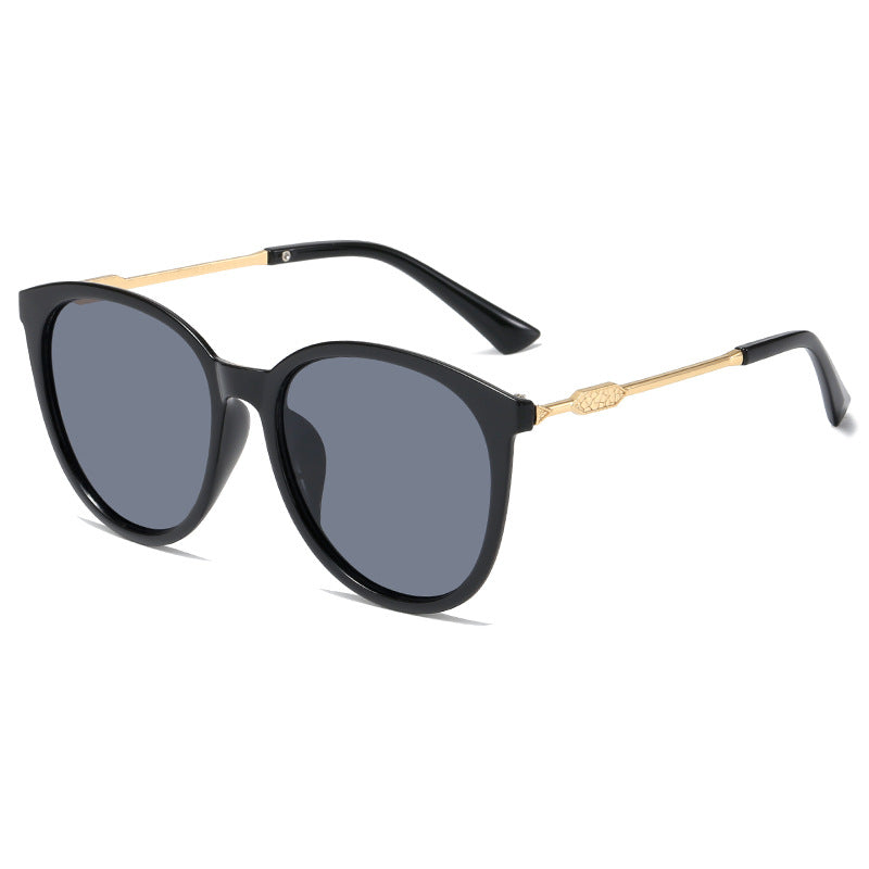 Women's Fashion Cat-Eye Sunglasses with Mirrored Lenses Bowlift