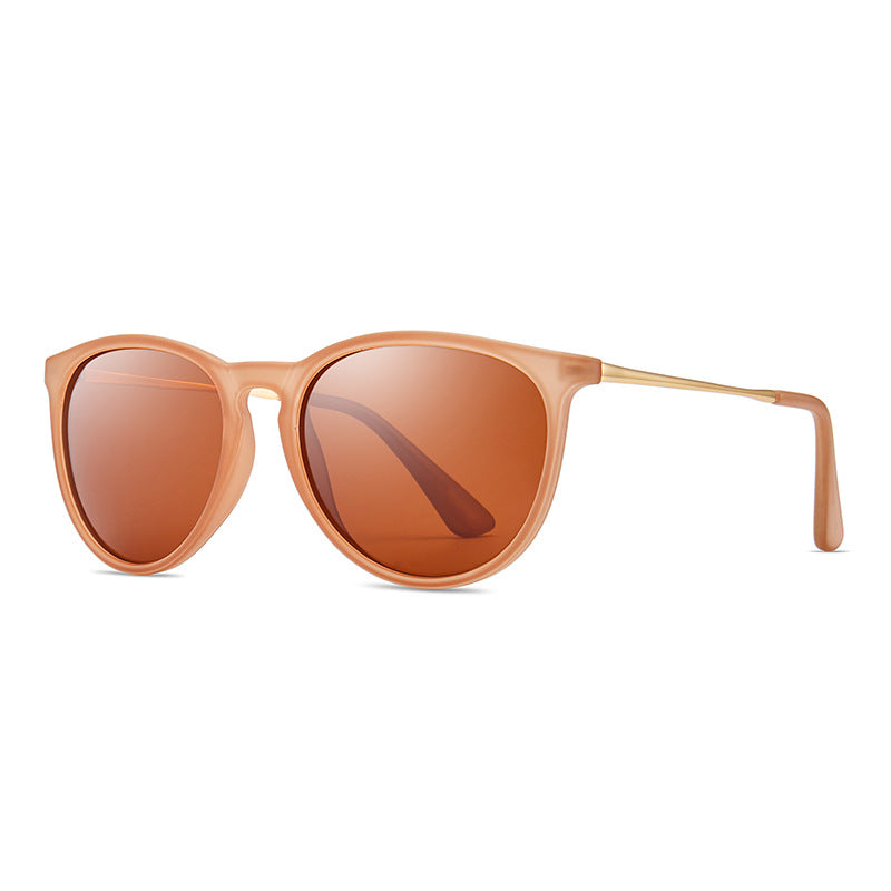 Women's fashionable and elegant sunglasses with high-quality plastic frame and mirrored lenses Bowlift