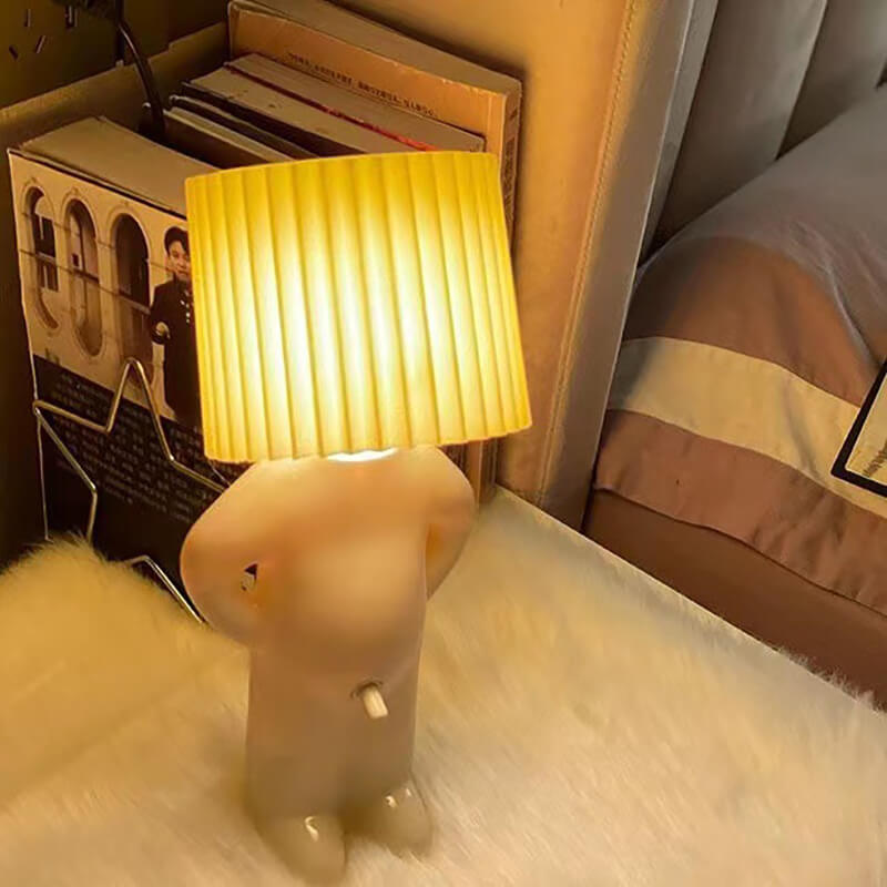 BowLift Petite Mischievous Boy Table Lamp