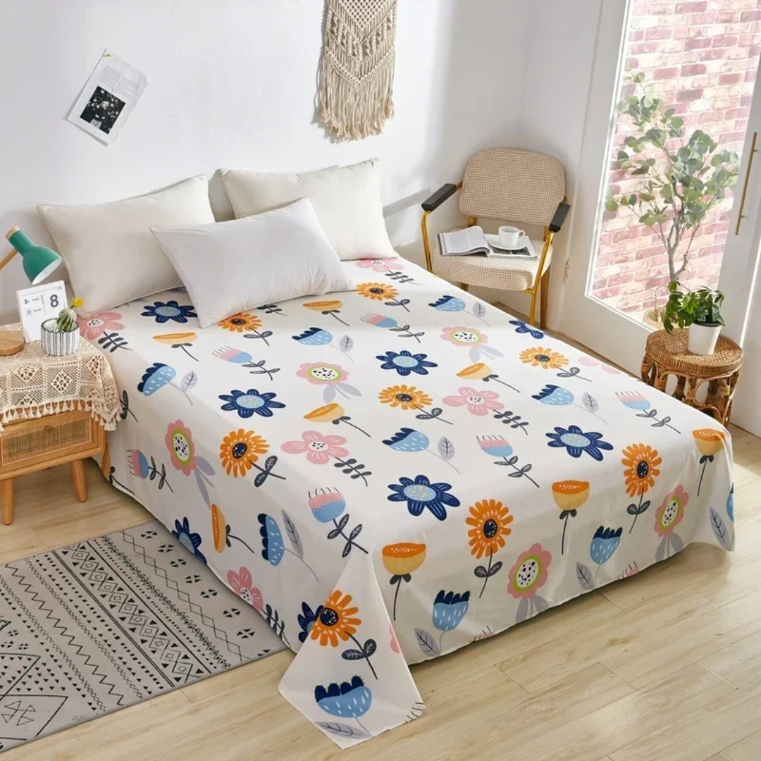 BowLift | Olira Cotton Bed Cover – Soft, Breathable Comfort