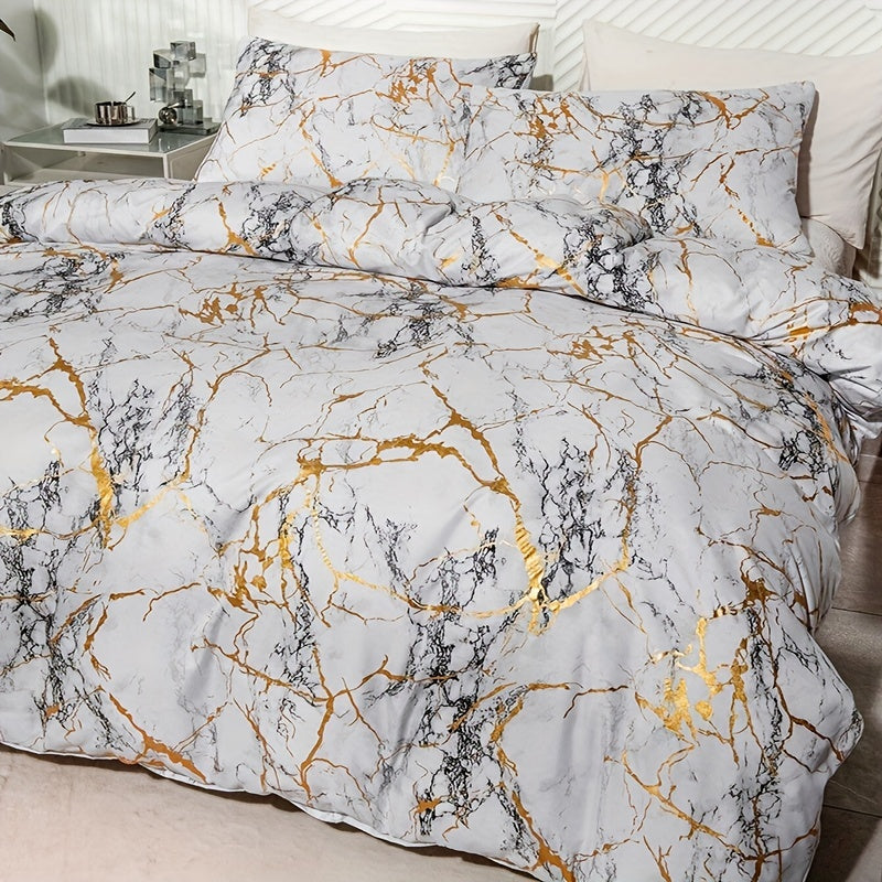 BowLift | Luxury Comfortable Marble Duvet Cover