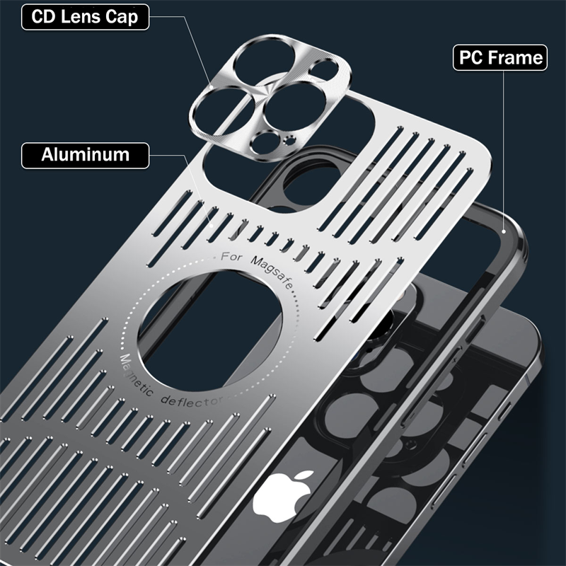 LZINA™ | Metal Armor Heavy Duty iPhone Case
