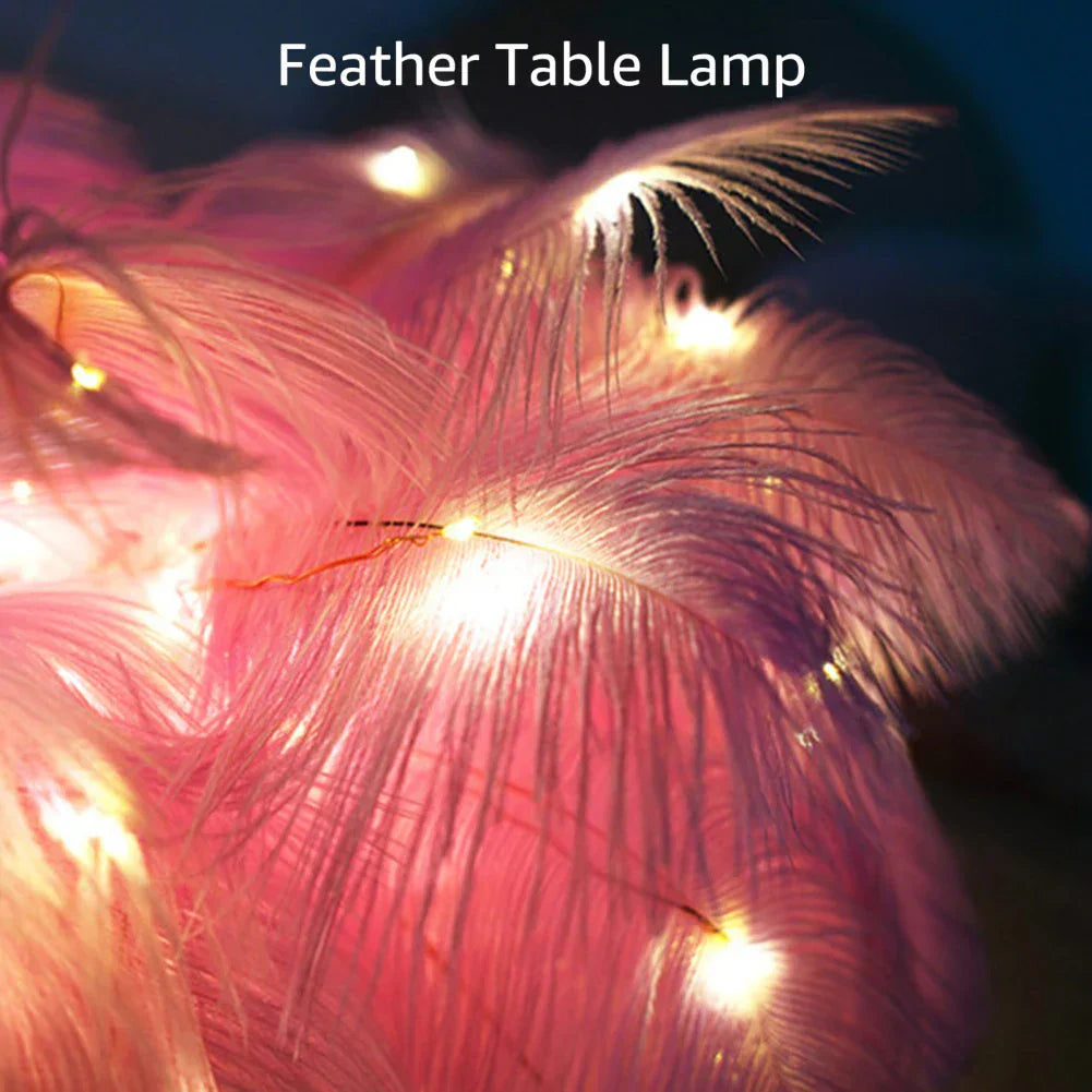 BowLift LED Spring Table Lamp – USB-Powered Night Light with Remote Control for Nightstands