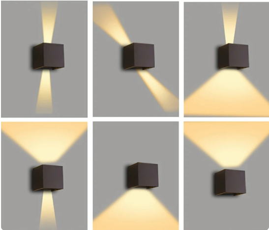 BowLift LED Cube Wall Lamps – Buy One, Get One Free