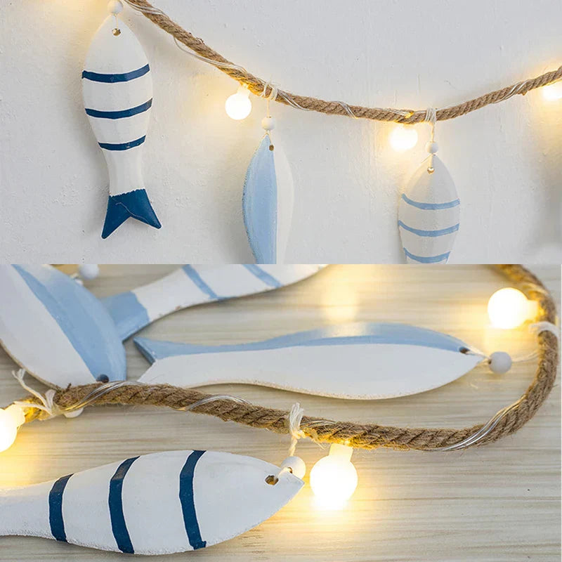 BowLift Enchanted Fish String Lights — Whimsical Underwater Glow