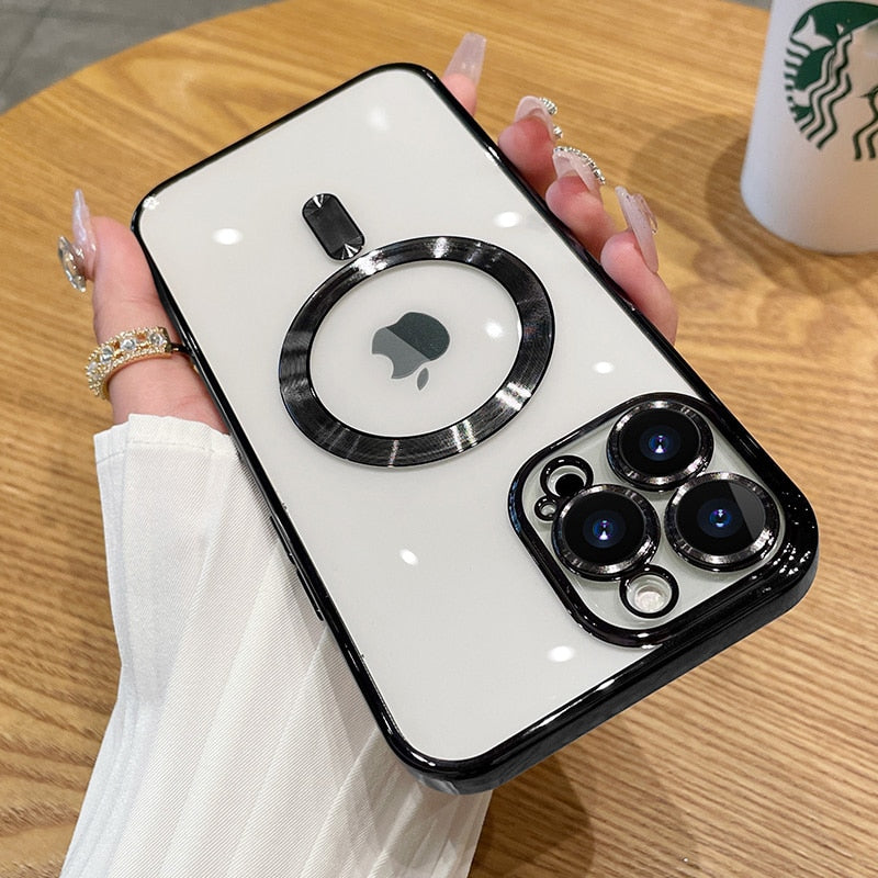 LZINA™ | Sky Clear Transparent Silicone iPhone Case