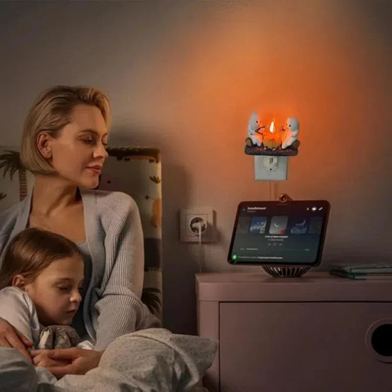 LZINA™ | Ghost Campfire Night Light