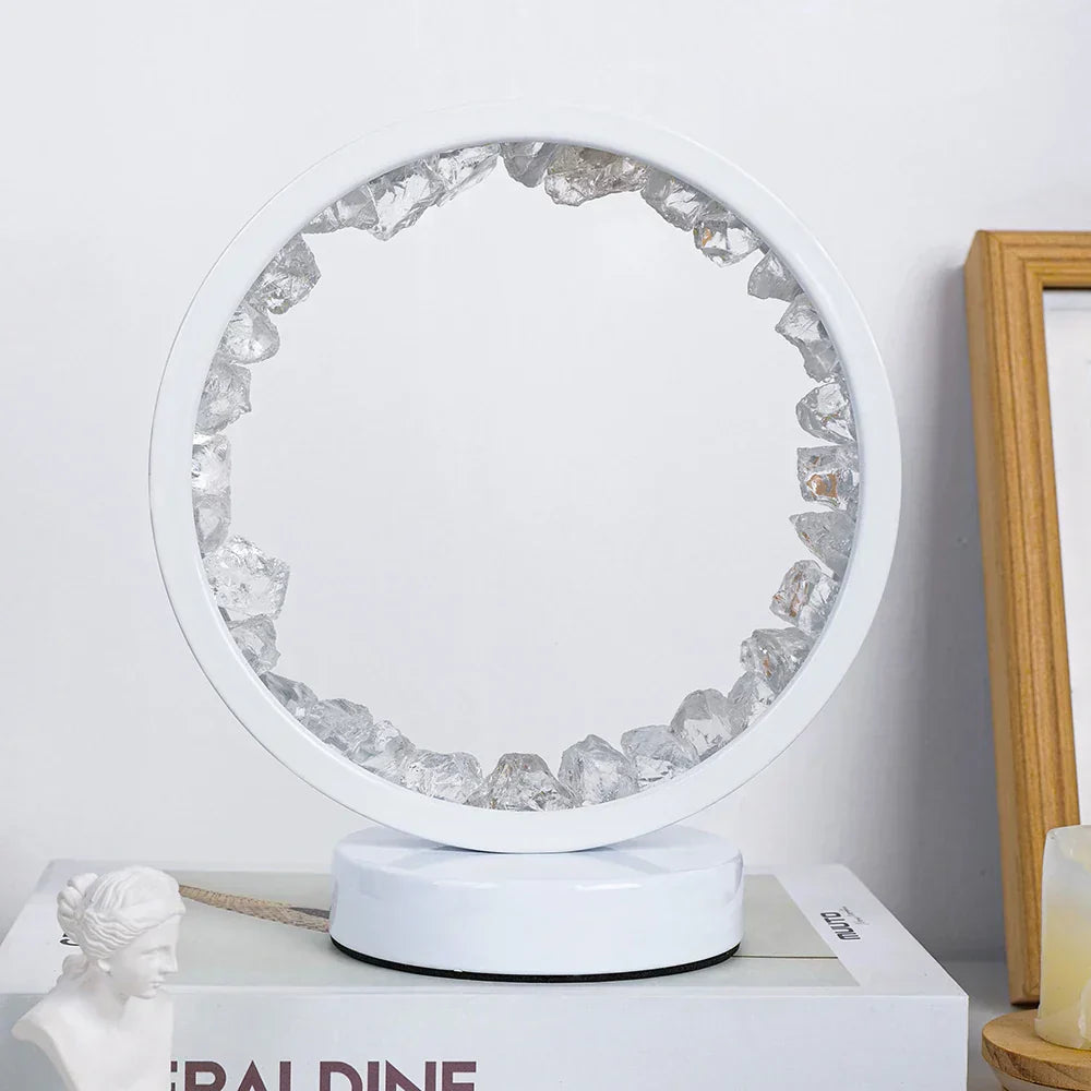 BowLift Healing Crystal Night Light — Soothing Glow for Tranquil Spaces