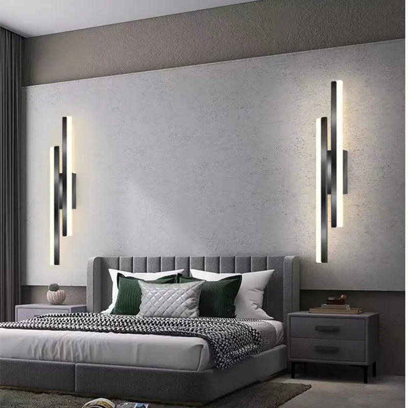 BowLift DoubliGlow: Sleek Minimalist Modern LED Wall Light