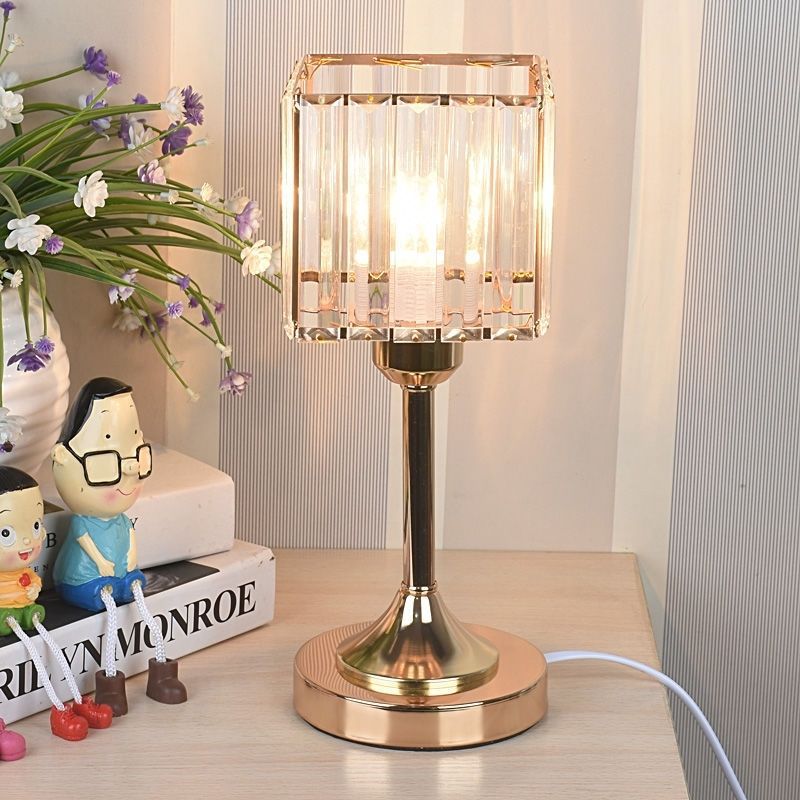 BowLift Crystal Nordic Table Lamp – Sleek, Modern Crystal Lighting for Contemporary Homes