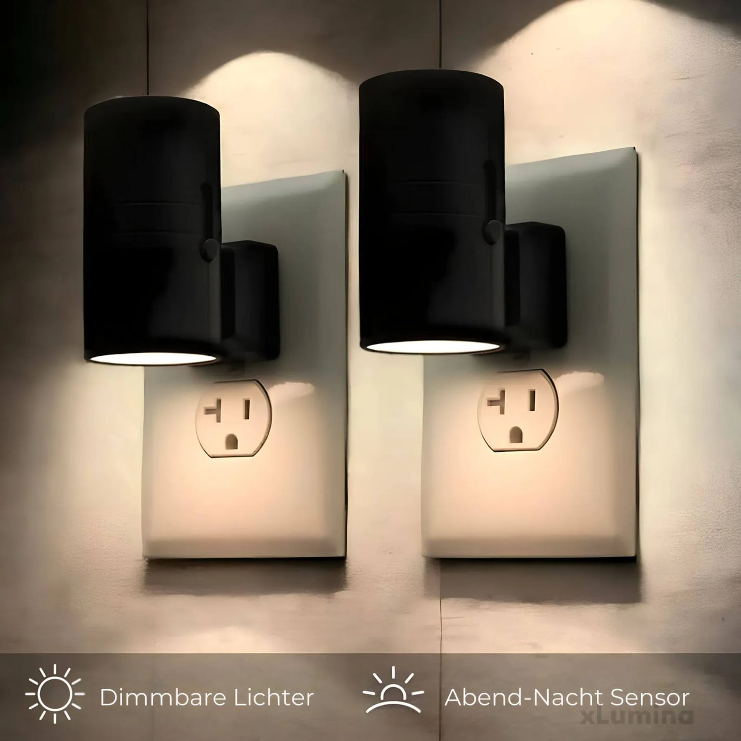 BowLift Dimmable Plug-In Night Light