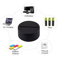 BowLift 3D Lamp: Marvel Hulk Edition