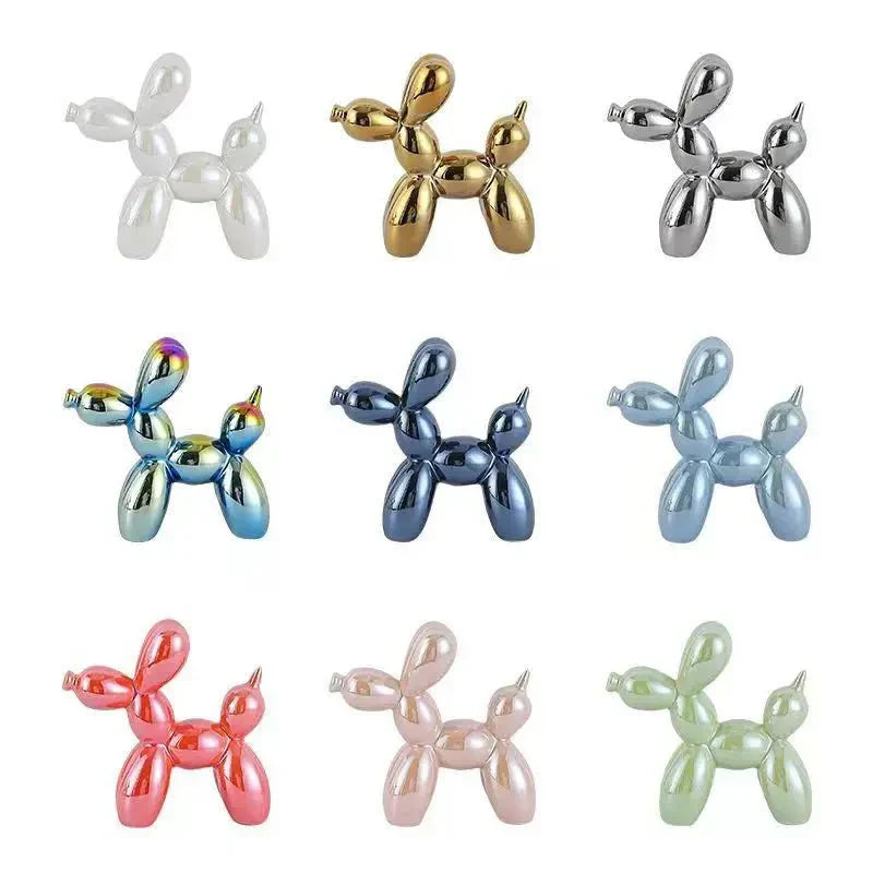 LZINA™ | Ceramic Glossy Balloon Dog Ornament