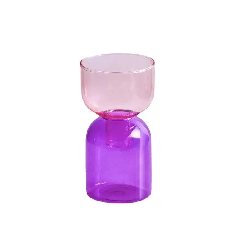 LZINA™ | Glass Bodletop Two-Piece Vase