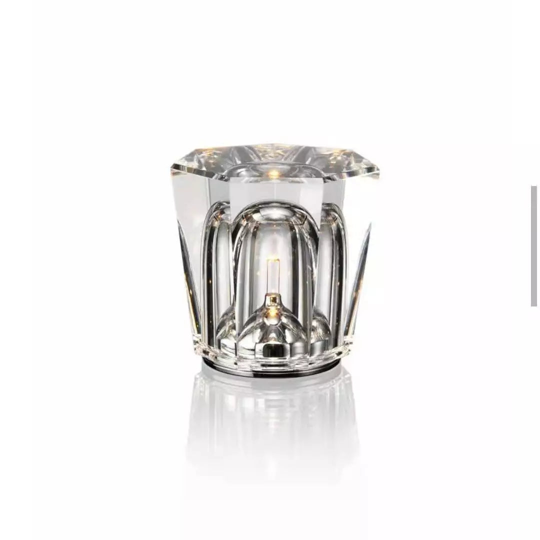 BowLift Crystal Lamp - Wireless Table Lamp for Elegant Ambient Lighting