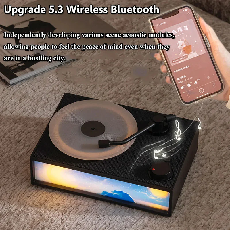 LZINA™ | Aromatherapy Bluetooth Speaker with Night Light