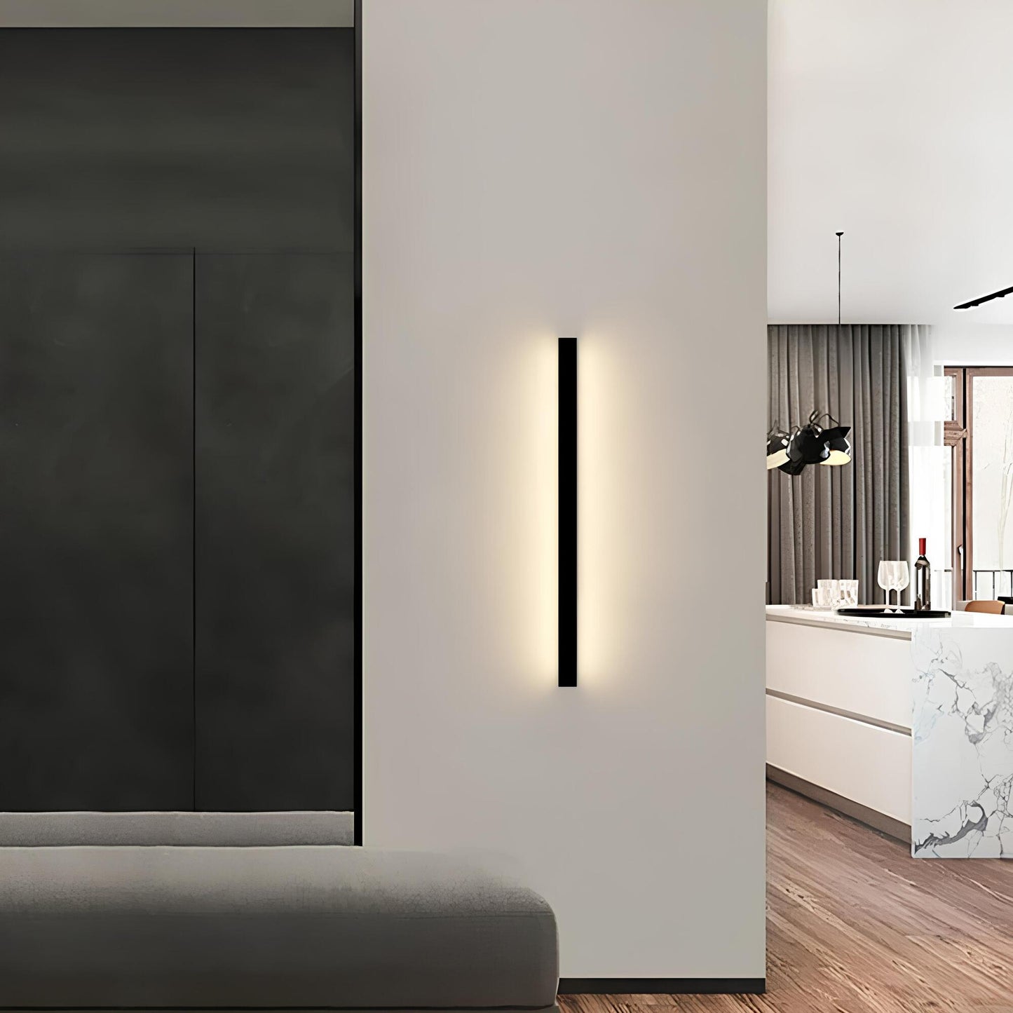 BowLift LED Wall Light - Elegant, Modern Illumination for Contemporary Living