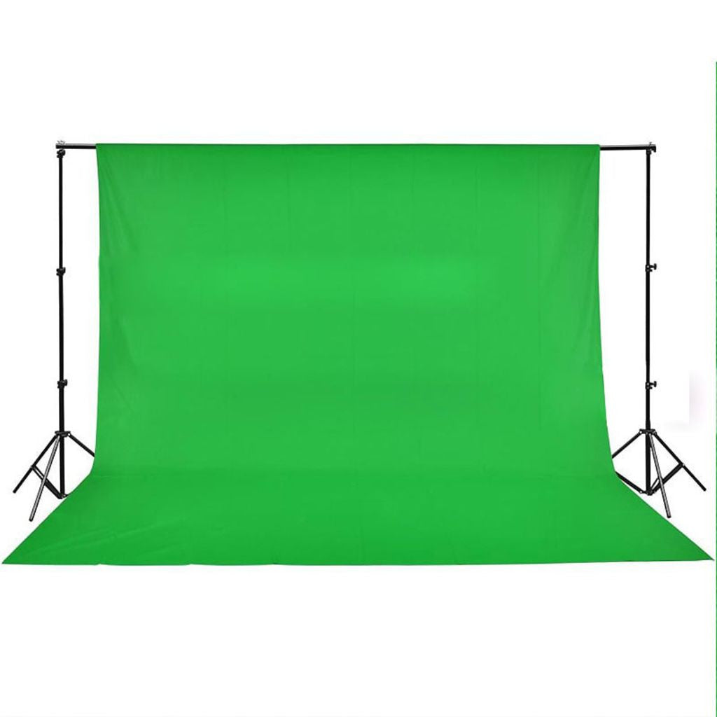 LZINA™ | Green Background 500 x 300 cm. Chroma Key