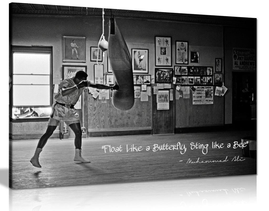LZINA™ | Muhammad Ali Inspirational Canvas