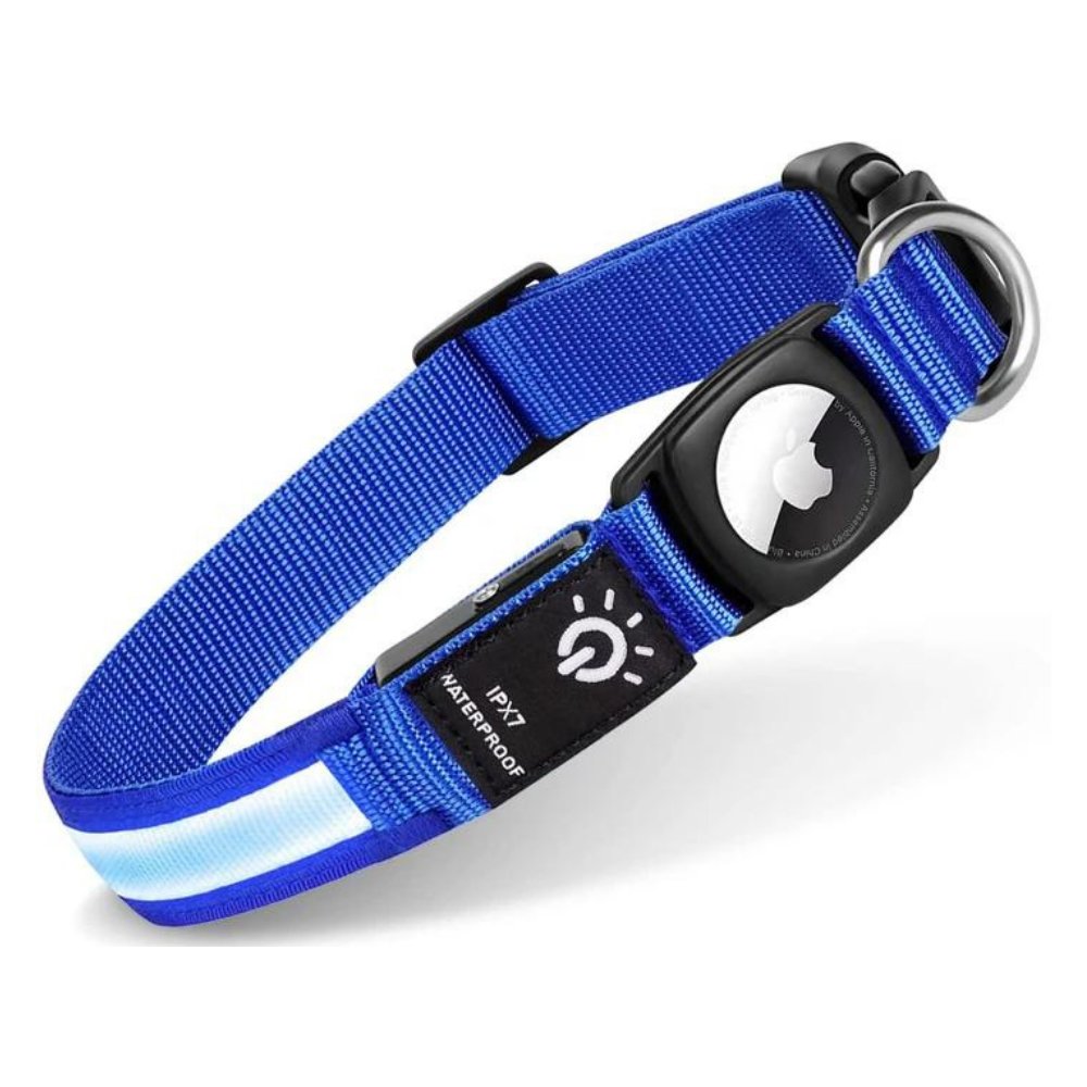 GlowGuard • AirTag Dog Collar