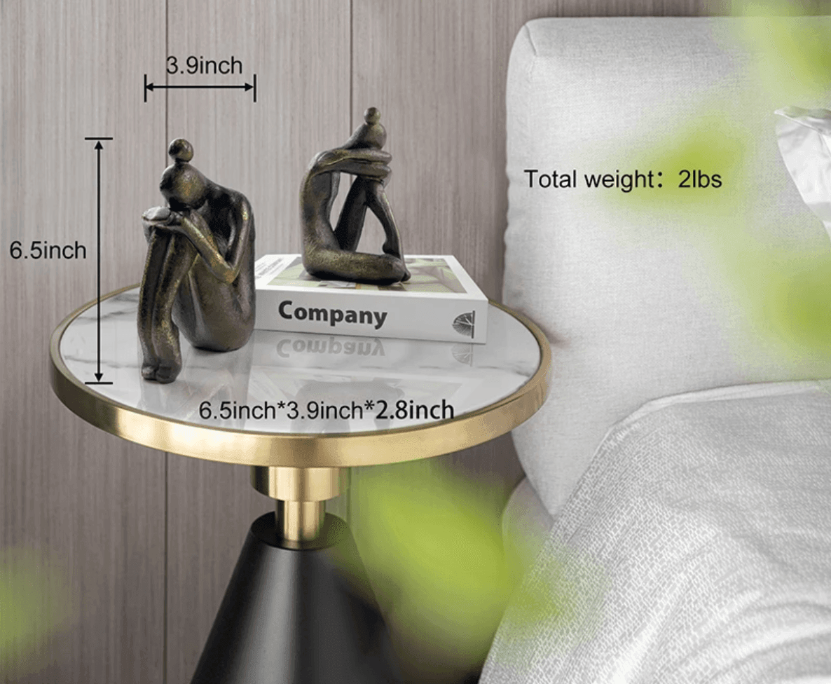 LZINA™ | Human-shaped resin bookends set