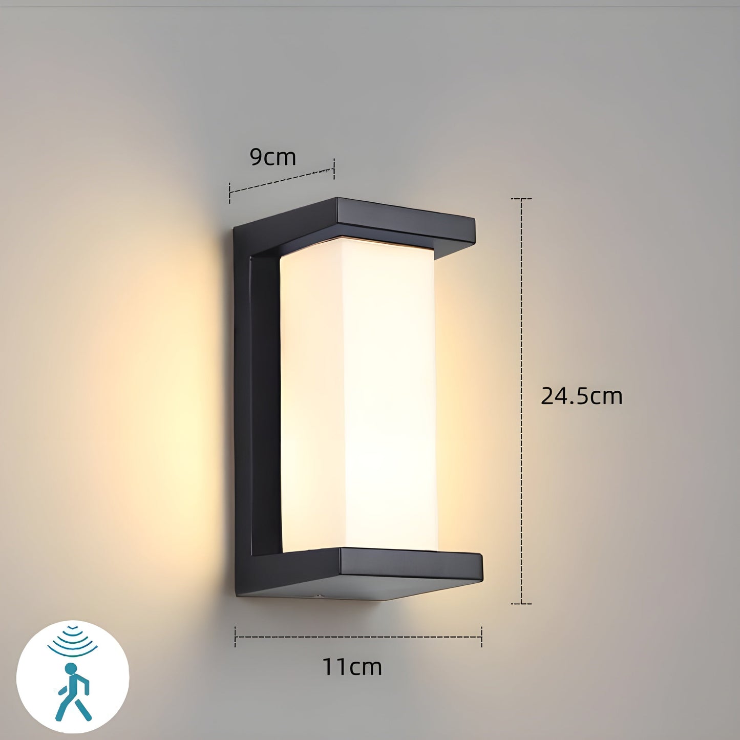 LZINA™ | LED Outdoor Motion Sensor Waterproof Wall Lamp