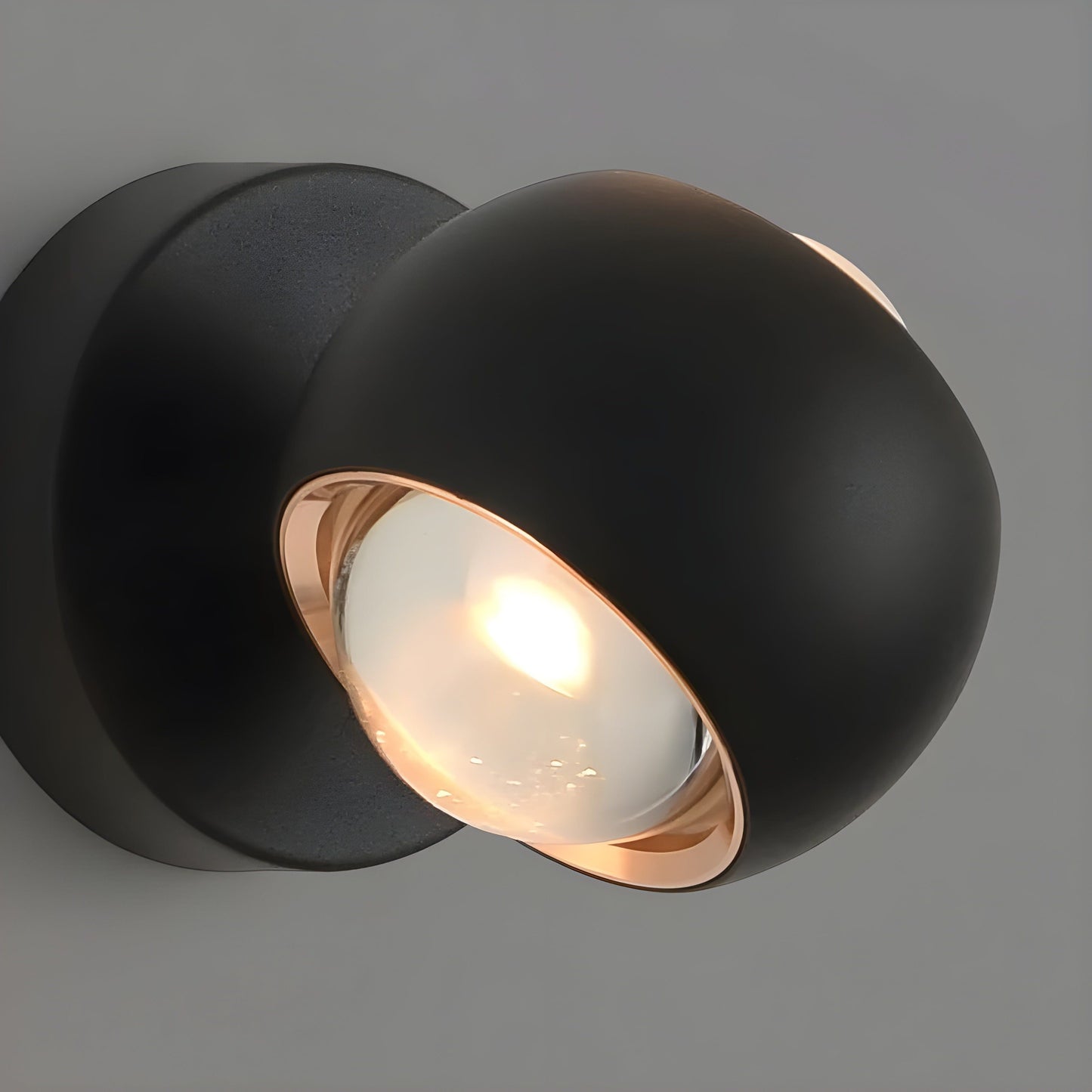 BowLift Light: Sleek, Modern Swivel Indoor Wall Lamp