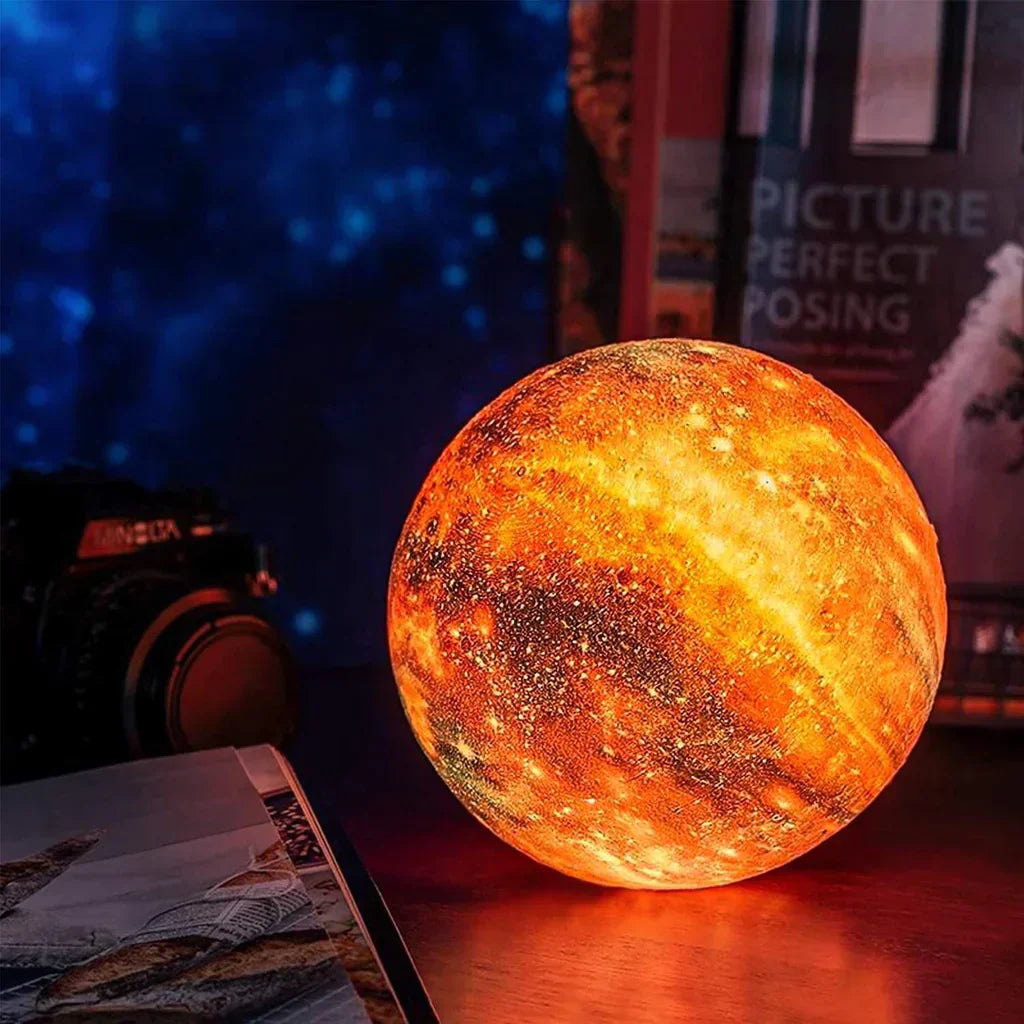 BowLift Scandinavian Moon Lamp – 16 Color Modes with Remote Control – Sky Edition