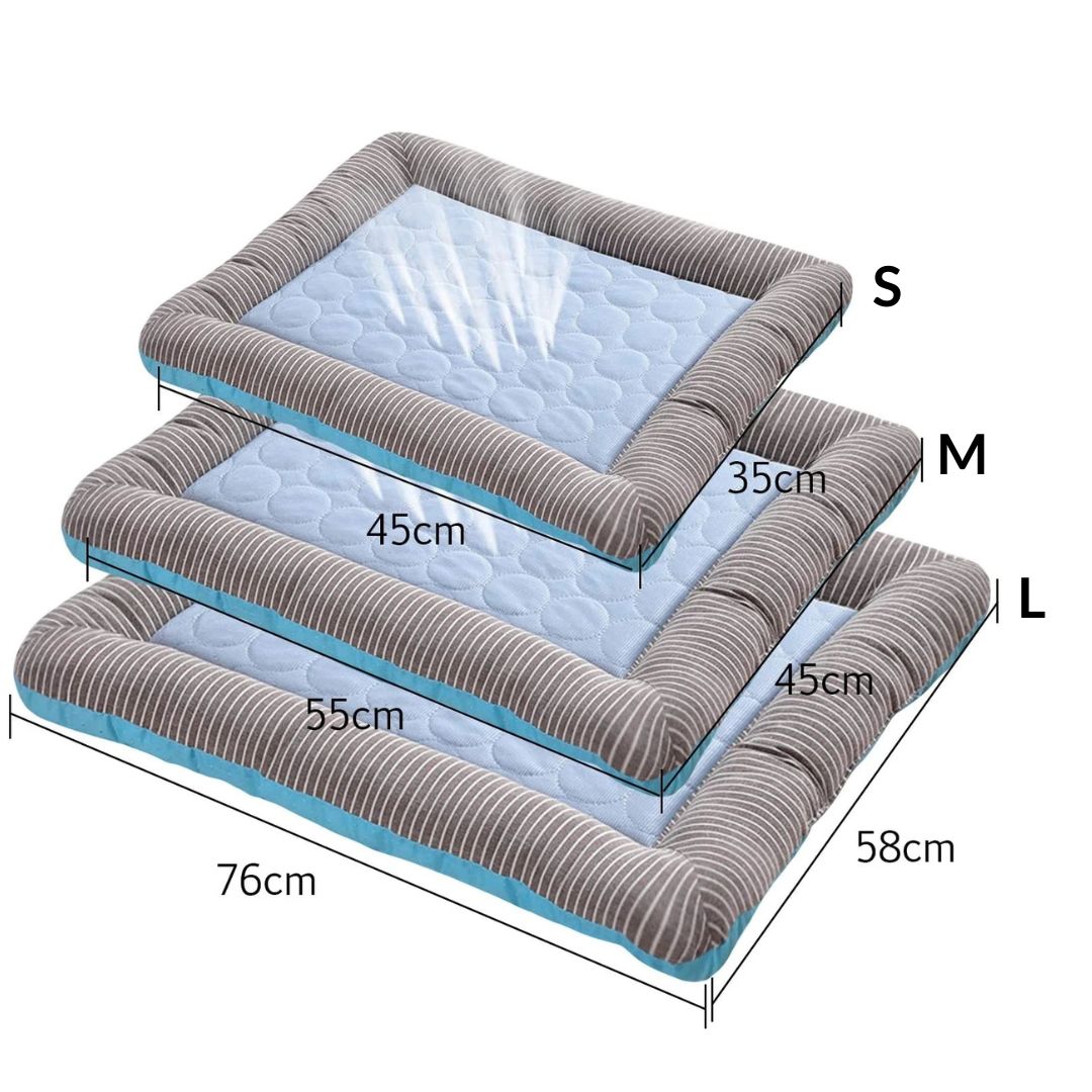 Pet Cooling Mat for Summer - ChillPaws Bowlift