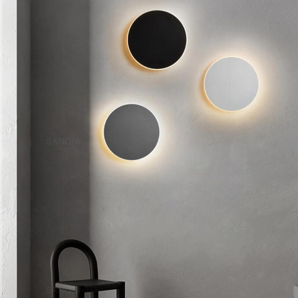 BowLift | Sleeksphere Round LED Touch Wall Light – Modern, Minimalist Glow with Effortless Touch Control
