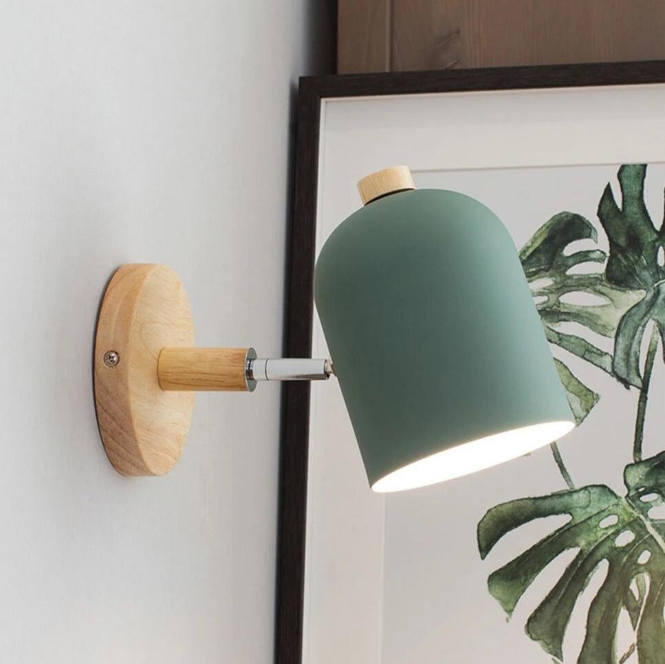 BowLift by LumoLight – Handcrafted Scandinavian Wood Wall Light