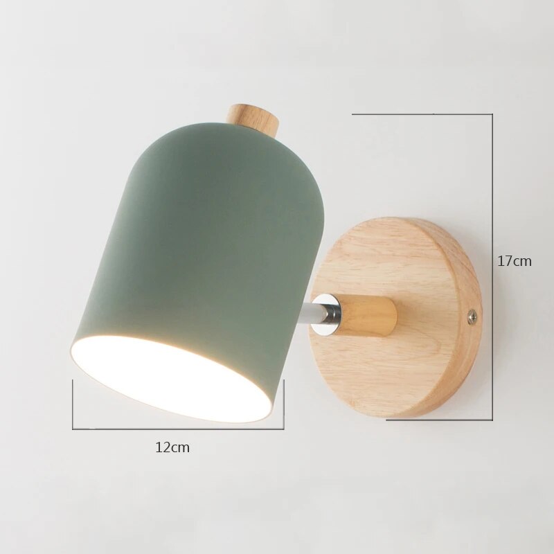BowLift ScandiLite – Nordic Wooden Wall Lamp for Warm, Minimalist Lighting
