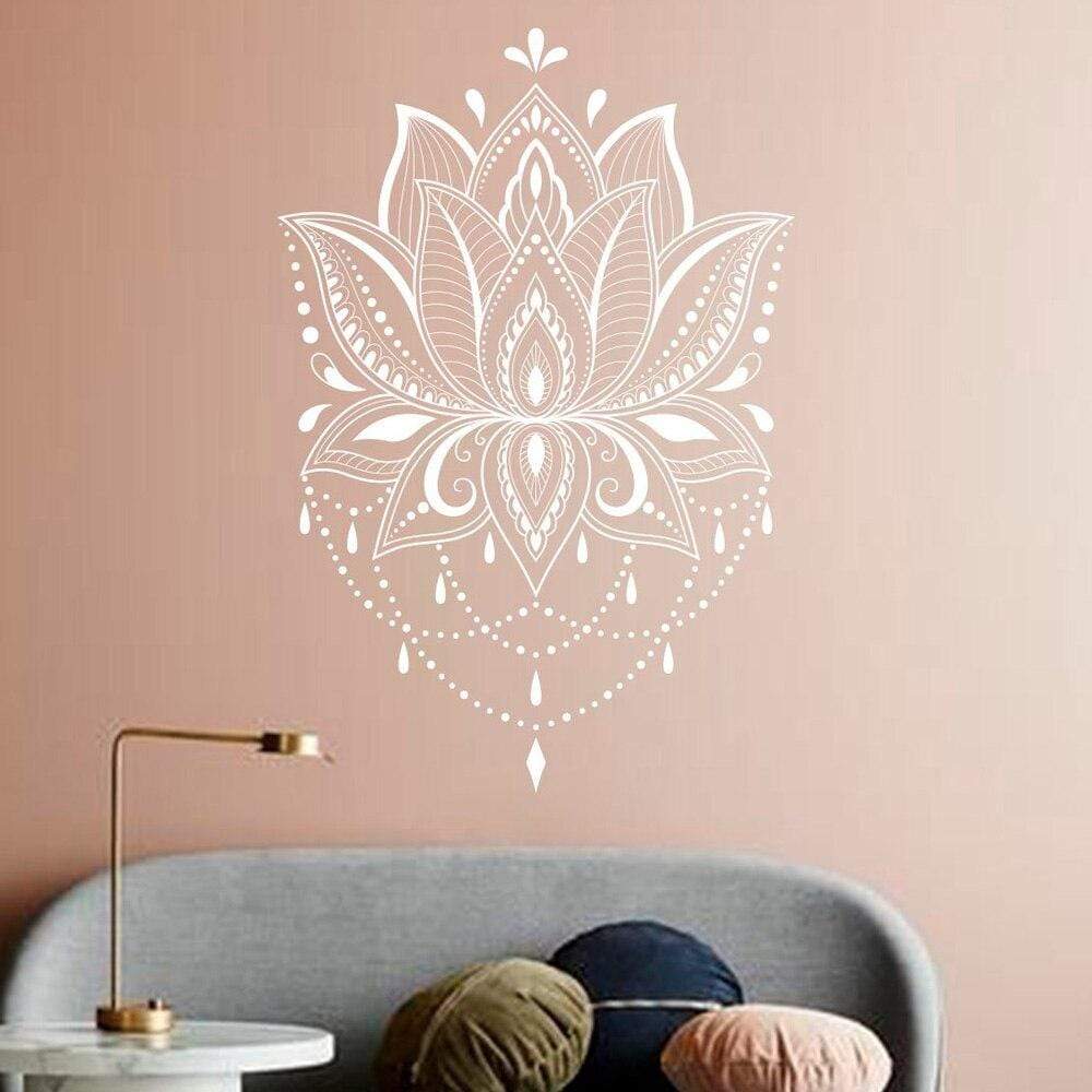 LZINA™ | Lotus Mandala Wall Sticker